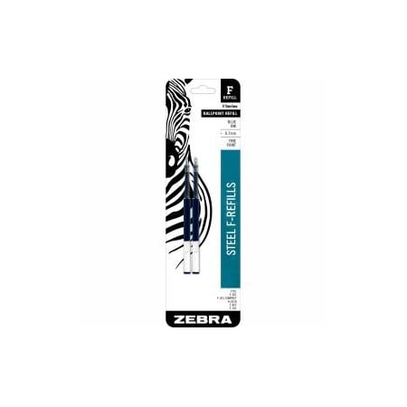 Zebra Pen Zebra Pen G-301 JK Gel Stainless Steel Pen Refill - 0.70 mm, Medium Point - Black Ink - Acid-free - 2 Pack 88112